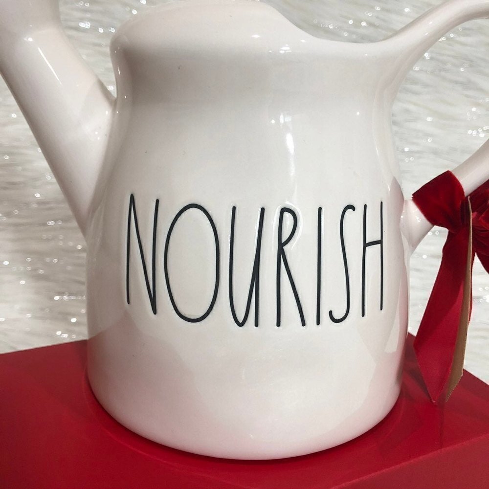 Rae Dunn Watering Pitcher Ceramic. - Picture 6 of 7